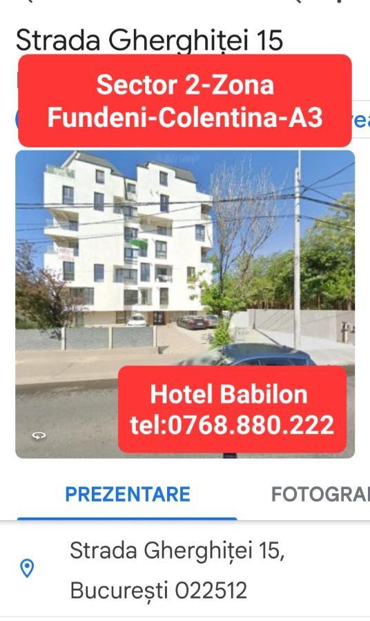 Hotel Babilon Bucureşti Ngoại thất bức ảnh
